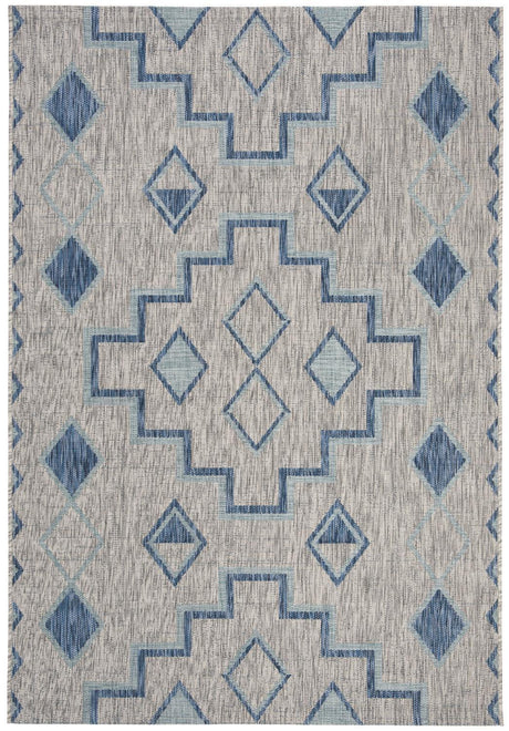 Safavieh Courtyard Cy8533 - 36812 Grey/Aqua Rugs - Safavieh - cy8533 - 36812 - 2