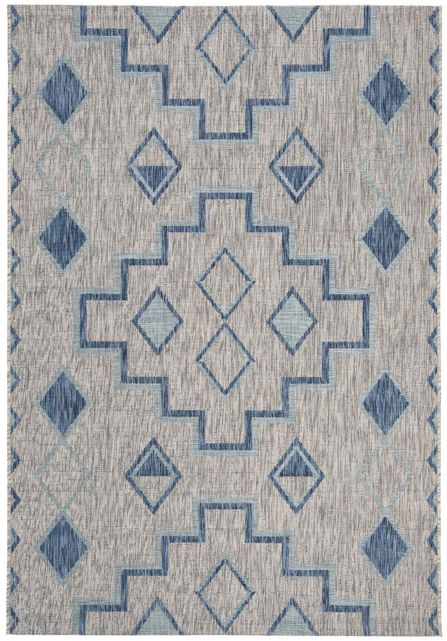 Safavieh Courtyard Cy8533 - 36812 Grey/Aqua Rugs - Safavieh - cy8533 - 36812 - 2