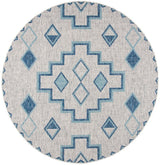 Safavieh Courtyard Cy8533 - 36812 Grey/Aqua Rugs - Safavieh - cy8533 - 36812 - 7r