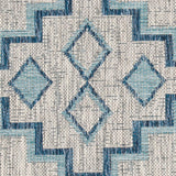 Safavieh Courtyard Cy8533 - 36812 Grey/Aqua Rugs - Safavieh - cy8533 - 36812 - 7r