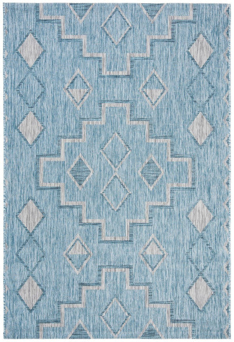 Safavieh Courtyard Cy8533 - 37121 Aqua/Grey Rugs - Safavieh - cy8533 - 37121 - 2