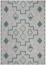 Safavieh Courtyard Cy8533 - 37212 Grey/Teal Rugs - Safavieh - cy8533 - 37212 - 2