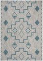 Safavieh Courtyard Cy8533 - 37212 Grey/Teal Rugs - Safavieh - cy8533 - 37212 - 2