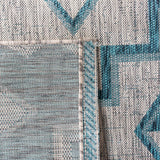 Safavieh Courtyard Cy8533 - 37212 Grey/Teal Rugs - Safavieh - cy8533 - 37212 - 7r