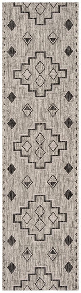 Safavieh Courtyard Cy8533 - 37612 Grey / Black Rugs - Safavieh - cy8533 - 37612 - 3