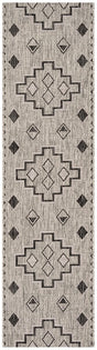 Safavieh Courtyard Cy8533 - 37612 Grey / Black Rugs - Safavieh - cy8533 - 37612 - 3