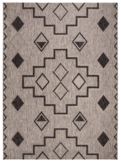 Safavieh Courtyard Cy8533 - 37612 Grey / Black Rugs - Safavieh - cy8533 - 37612 - 7r