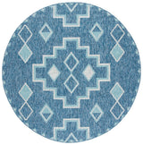 Safavieh Courtyard Cy8533 - 39421 Navy/Aqua Rugs - Safavieh - cy8533 - 39421 - 7r