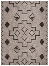 Safavieh Courtyard Cy8533 Grey/Black Rug - Safavieh - cy8533 - 37612 - 4r