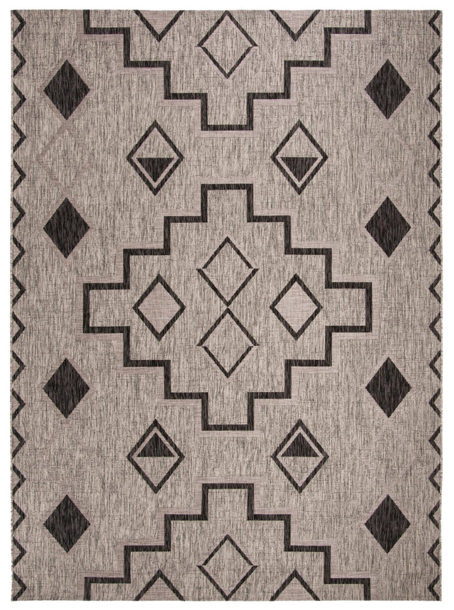 Safavieh Courtyard Cy8533 Grey/Black Rug - Safavieh - cy8533 - 37612 - 4r