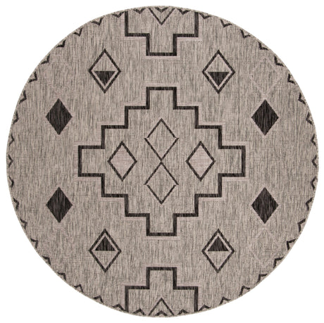 Safavieh Courtyard Cy8533 Grey/Black Rug - Safavieh - cy8533 - 37612 - 4r