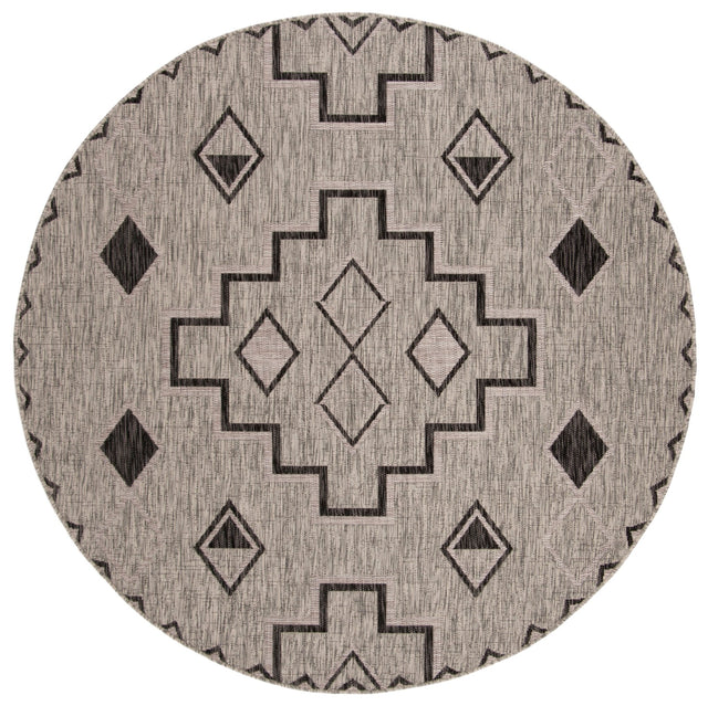 Safavieh Courtyard Cy8533 Grey/Black Rug - Safavieh - cy8533 - 37612 - 4r