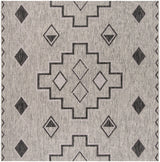 Safavieh Courtyard Cy8533 Grey/Black Rug - Safavieh - cy8533 - 37612 - 4sq