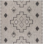 Safavieh Courtyard Cy8533 Grey/Black Rug - Safavieh - cy8533 - 37612 - 4sq