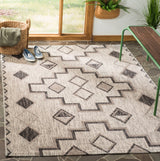 Safavieh Courtyard Cy8533 Grey/Black Rug - Safavieh - cy8533 - 37612 - 810