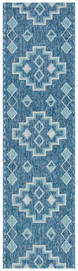 Safavieh Courtyard Cy8533 Navy/Aqua Rug - Safavieh - cy8533 - 39421 - 27