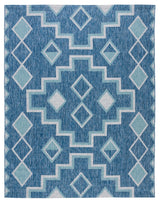 Safavieh Courtyard Cy8533 Navy/Aqua Rug - Safavieh - cy8533 - 39421 - 4r