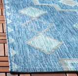 Safavieh Courtyard Cy8533 Navy/Aqua Rug - Safavieh - cy8533 - 39421 - 4r