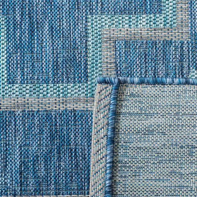 Safavieh Courtyard Cy8533 Navy/Aqua Rug - Safavieh - cy8533 - 39421 - 4r
