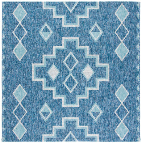 Safavieh Courtyard Cy8533 Navy/Aqua Rug - Safavieh - cy8533 - 39421 - 4sq