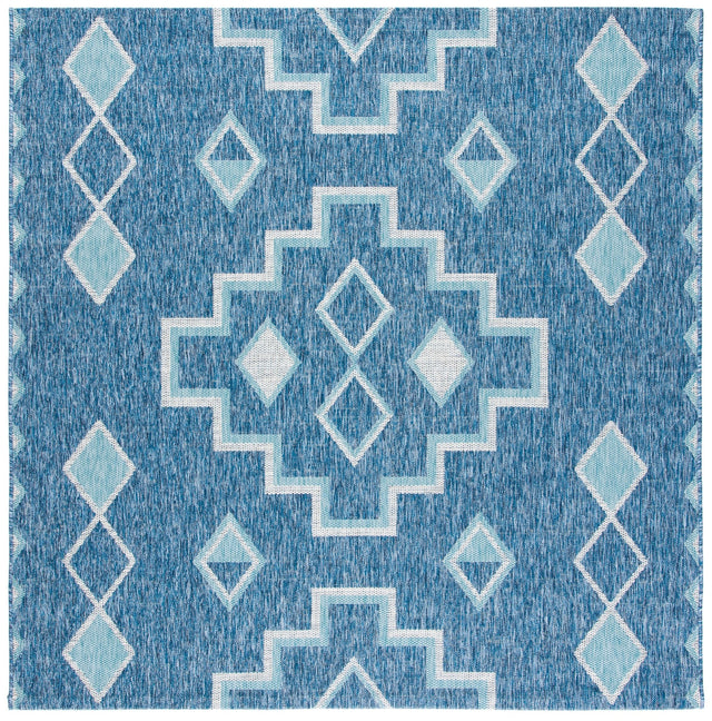 Safavieh Courtyard Cy8533 Navy/Aqua Rug - Safavieh - cy8533 - 39421 - 4sq