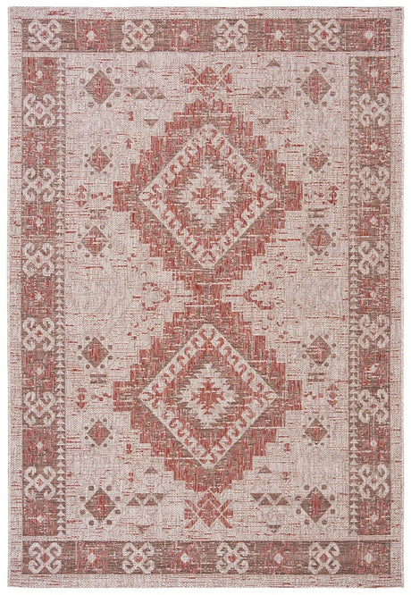 Safavieh Courtyard Cy8546 - 36512 Beige / Red Rugs - Safavieh - cy8546 - 36512 - 4