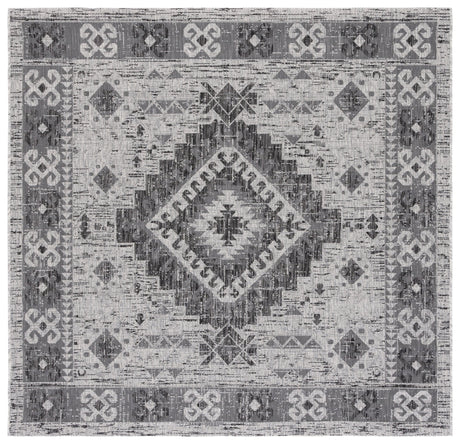 Safavieh Courtyard Cy8546 Light Grey/Charcoal Rug - Safavieh - cy8546 - 37612 - 7sq