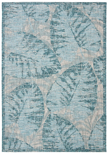 Safavieh Courtyard Cy8556 - 37212 Grey / Aqua Rugs - Safavieh - cy8556 - 37212 - 4