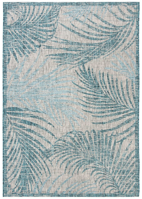 Safavieh Courtyard Cy8557 - 37212 Grey / Aqua Rugs - Safavieh - cy8557 - 37212 - 4