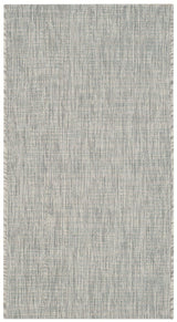 Safavieh Courtyard Cy8576 - 37111 Grey / Turquoise Rugs - Safavieh - cy8576 - 37111 - 7r