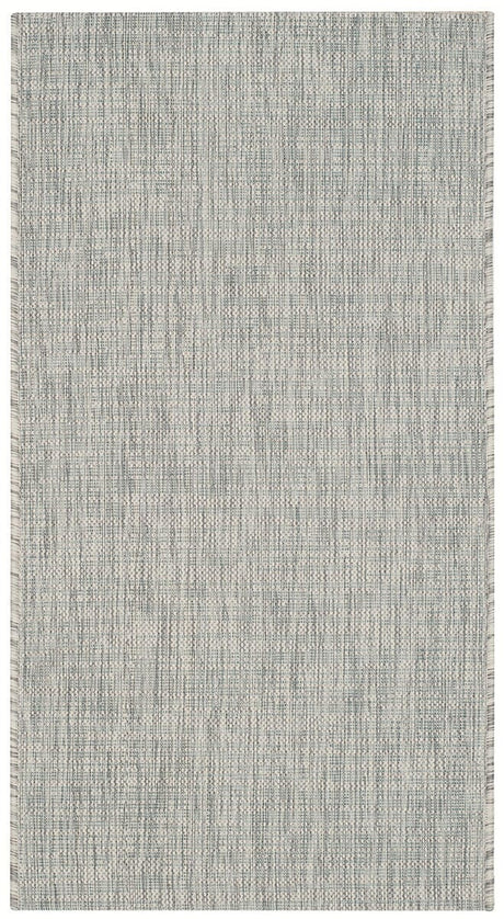 Safavieh Courtyard Cy8576 - 37111 Grey / Turquoise Rugs - Safavieh - cy8576 - 37111 - 7r