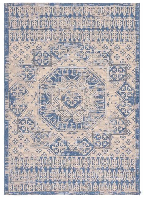 Safavieh Courtyard Cy8578 Beige/Blue Rug - Safavieh - cy8578 - 23312 - 5