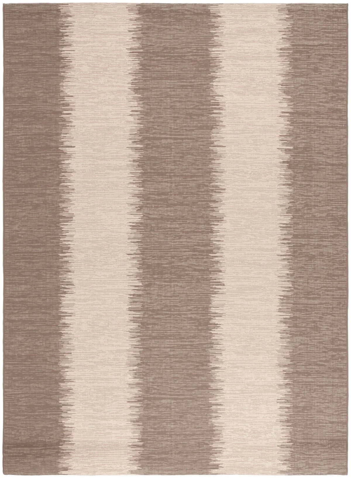Safavieh Courtyard 6'-7" x 9'-6" Rug in Beige / Brown