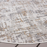 Safavieh Courtyard Cy8580 - 59012 Ivory/Dark Grey Brown Rug - Safavieh - cy8580 - 59012 - 7r
