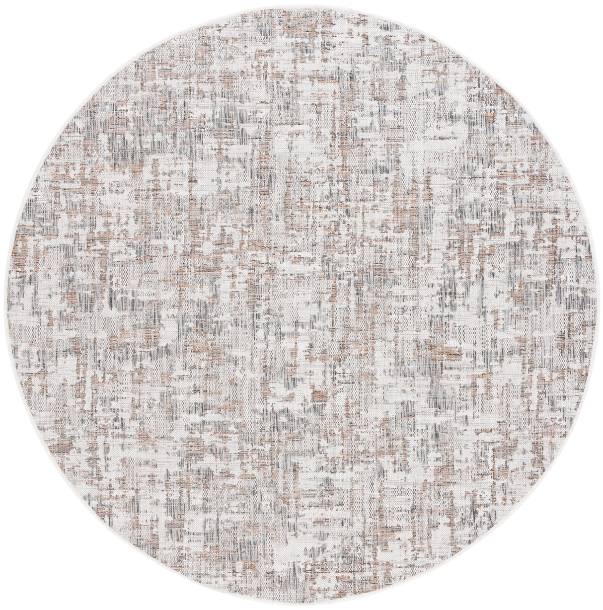 Safavieh Courtyard Cy8580 - 59012 Ivory/Dark Grey Brown Rug - Safavieh - cy8580 - 59012 - 7r
