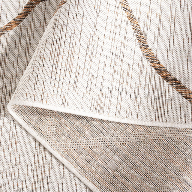 Safavieh Courtyard Cy8635 - 59312 Ivory/Brown Rug - Safavieh - cy8635 - 59312 - 7r