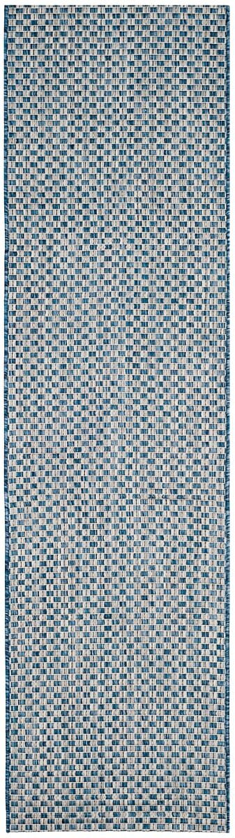 Safavieh Courtyard Cy8653 - 36821 Blue / Light Grey Rugs - Safavieh - cy8653 - 36821 - 27