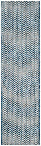 Safavieh Courtyard Cy8653 - 36821 Blue / Light Grey Rugs - Safavieh - cy8653 - 36821 - 28