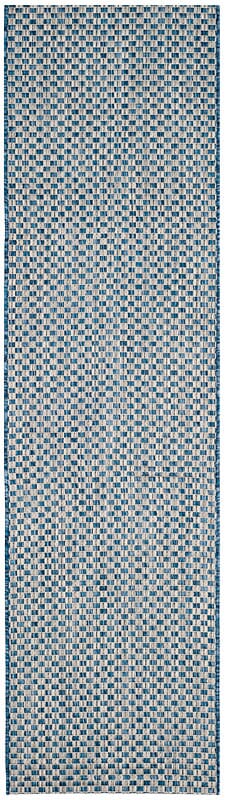 Safavieh Courtyard Cy8653 - 36821 Blue / Light Grey Rugs - Safavieh - cy8653 - 36821 - 28