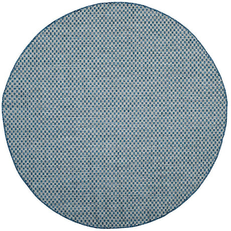 Safavieh Courtyard Cy8653 - 36821 Blue / Light Grey Rugs - Safavieh - cy8653 - 36821 - 7r