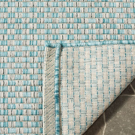 Safavieh Courtyard Cy8653 - 37121 Light Blue / Light Grey Rugs - Safavieh - cy8653 - 37121 - 2