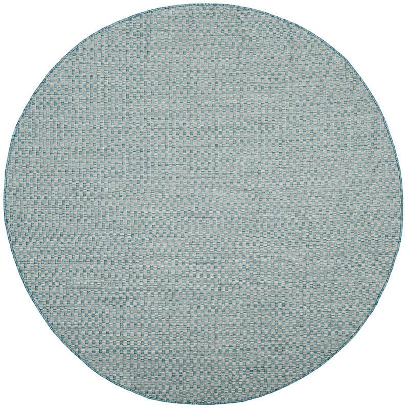 Safavieh Courtyard Cy8653 - 37121 Light Blue / Light Grey Rugs - Safavieh - cy8653 - 37121 - 212