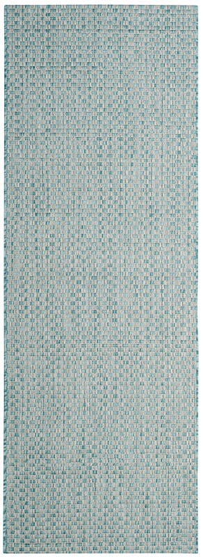 Safavieh Courtyard Cy8653 - 37121 Light Blue / Light Grey Rugs - Safavieh - cy8653 - 37121 - 212