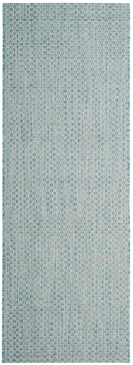 Safavieh Courtyard Cy8653 - 37121 Light Blue / Light Grey Rugs - Safavieh - cy8653 - 37121 - 27