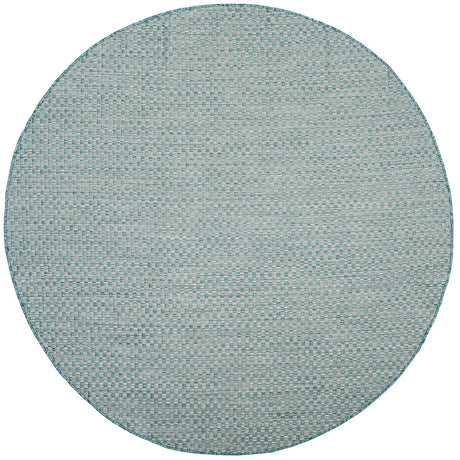 Safavieh Courtyard Cy8653 - 37121 Light Blue / Light Grey Rugs - Safavieh - cy8653 - 37121 - 5r