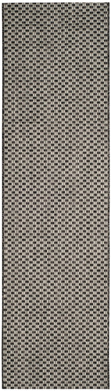Safavieh Courtyard Cy8653 Black/Light Grey Rug - Safavieh - cy8653 - 37621 - 216