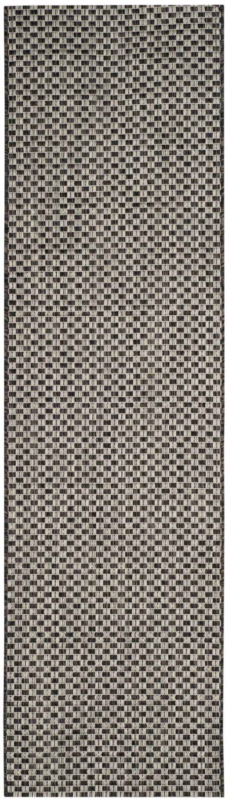 Safavieh Courtyard Cy8653 Black/Light Grey Rug - Safavieh - cy8653 - 37621 - 216