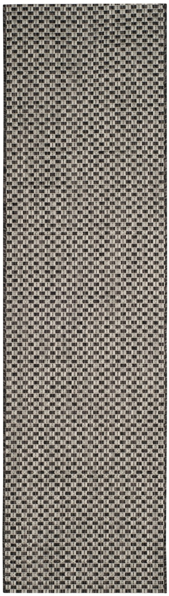 Safavieh Courtyard Cy8653 Black/Light Grey Rug - Safavieh - cy8653 - 37621 - 216