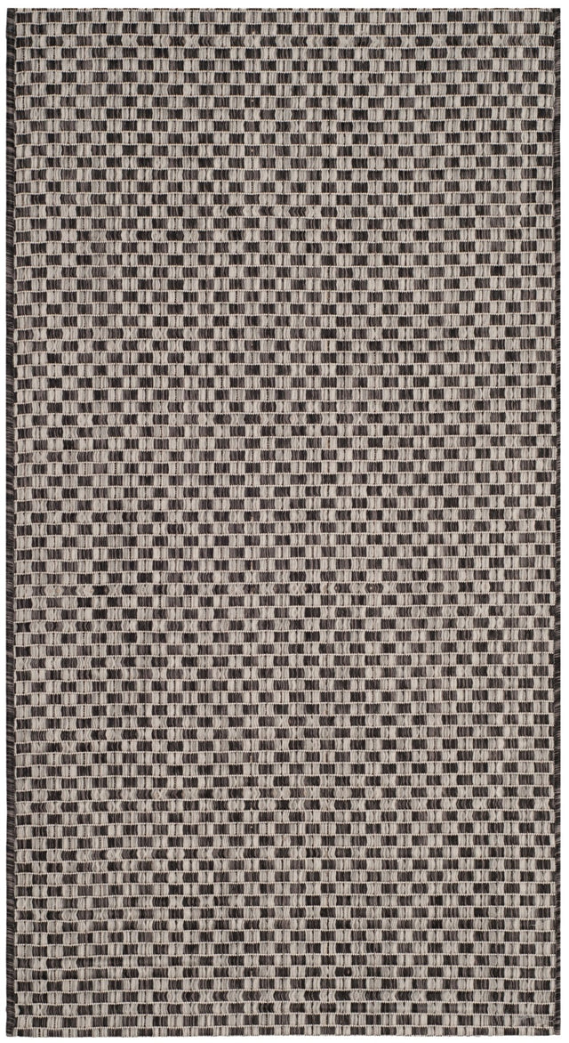 Safavieh Courtyard Cy8653 Black/Light Grey Rug - Safavieh - cy8653 - 37621 - 4r