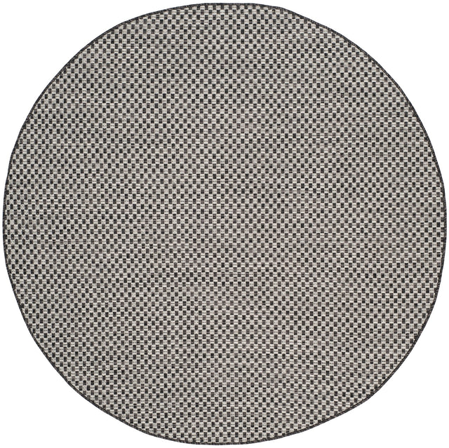 Safavieh Courtyard Cy8653 Black/Light Grey Rug - Safavieh - cy8653 - 37621 - 4r